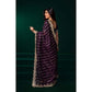 Delicate Women's Net Sequence Saree With Blouse Piece