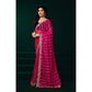 Delicate Women's Net Sequence Saree With Blouse Piece