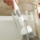 Dashing TPR-Plastic Solid Electric Liquid Soap Dispensing Cleaning Brush with Handle