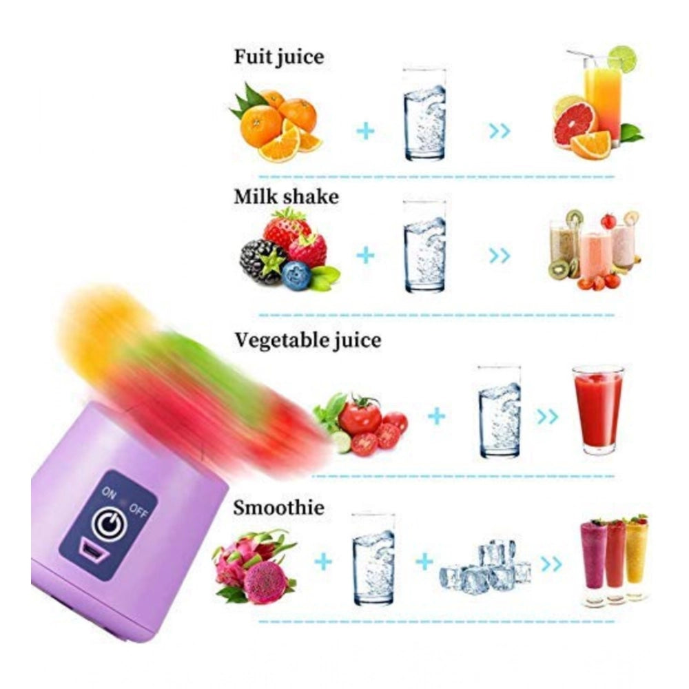 Snazzy Plastic Solid Electric USB Juicer