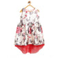 Exquisite Girl's Polyester &amp; Net Inset Sleeveless Dress with Net Inset