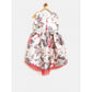 Exquisite Girl's Polyester &amp; Net Inset Sleeveless Dress with Net Inset