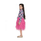 Twinkling Girl's Polyster Crepe Lace Inserts Long Sleeves Dress