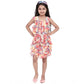 Elite Girl's Chiffon Ruffled Sleeveless Dress