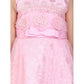 Sophisticated Girl's Net Embroidered Sleeveless Dress