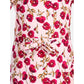 Classic Girl's Polyester Crepe Floral Bell Sleeve Dress