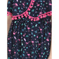 Classic Girl's Rayon Flamingo Print Sleeveless Dress