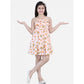 Funky Girl's Rayon Printed Sleeveless Dress