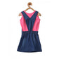 Twinkling Girl's Denim &amp; Cotton Bow Sleeveless Dungaree