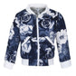 Sophisticated Girl's Polyester Printed Long Sleeves Bomber Jacket