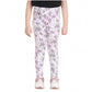 Comfy Girl's Cotton Lycra Floral Elasticated Jeggings