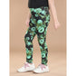 Comfy Girl's Cotton Lycra Floral Elasticated Jeggings
