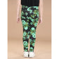 Comfy Girl's Cotton Lycra Floral Elasticated Jeggings