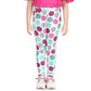 Comfy Girl's Cotton Lycra Floral Elasticated Jeggings