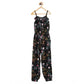 Elite Girl's Rayon Floral Sleeveless Jumpsuit