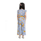 Funky Girl's Rayon Floral Flutter Jumpsuit