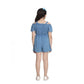 Twinkling Girl's Rayon Solid Sleeveless Jumpsuit