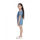 Twinkling Girl's Rayon Solid Sleeveless Jumpsuit