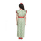 Classic Girl's Rayon Printed Flutter Jumpsuit
