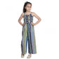 Twinkling Girl's Rayon Striped Sleeveless Jumpsuit