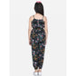Elite Girl's Rayon Flamingo Print Sleeveless Jumpsuit