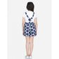 Classic Girl's Rayon Polka Sleeveless Jumpsuit