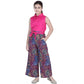 Elite Girl's Bodice-Rayon Colour Block Sleeveless Jumpsuit