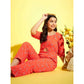 Sophisticated Girl's Polyester Floral 3/4th Sleeve Jumpsuit