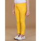 Urbane Girl's Cotton Lycra Solid Elasticated Leggings