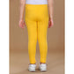 Urbane Girl's Cotton Lycra Solid Elasticated Leggings