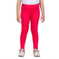 Urbane Girl's Cotton Lycra Solid Elasticated Leggings