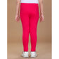 Urbane Girl's Cotton Lycra Solid Elasticated Leggings