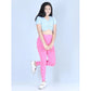 Fashionista Girl's Cotton Lycra Printed Elasticated Leggings
