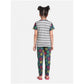 Classic Girl's Cotton Hosiery Printed Night Suit Set