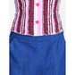 Exquisite Girl's Rayon Solid Bell Sleeve Top with Culottes