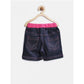 Fashionista Girl's Denim Ribbed Elasticated Shorts