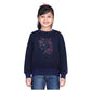 Twinkling Girl's Fleece Embellished Long Sleeves Sweatshirt