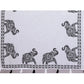 Designer Women's Linen Cotton Printed Saree With Blouse Piece