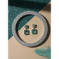 Wonderful Women's Brass Silver Plated Drop Earrings
