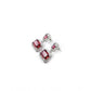 Wonderful Women's Brass Silver Plated Drop Earrings