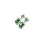 Wonderful Women's Brass Silver Plated Drop Earrings