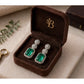 Wonderful Women's Brass Silver Plated Drop Earrings