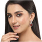 Wonderful Women's Brass Silver Plated Drop Earrings
