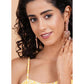 Adorable Women's Brass Silver Plated Drop Earrings