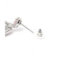 Attractive Women's Brass Silver Plated Drop Earrings