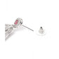 Attractive Women's Brass Silver Plated Drop Earrings