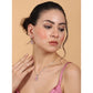 Classy Women's Brass Silver Plated Pendant Set