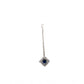 Beautiful Women's Brass Silver Plated Pendant Set