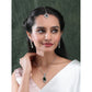 Beautiful Women's Brass Silver Plated Pendant Set