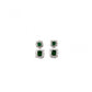 Stylish Women's Brass Silver Plated Pendant Set